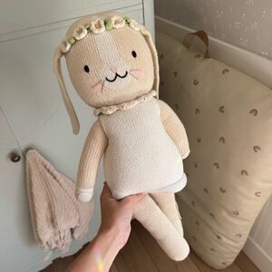 Cuddle + Kind regular (larger size) Hannah the bunny (ivory)